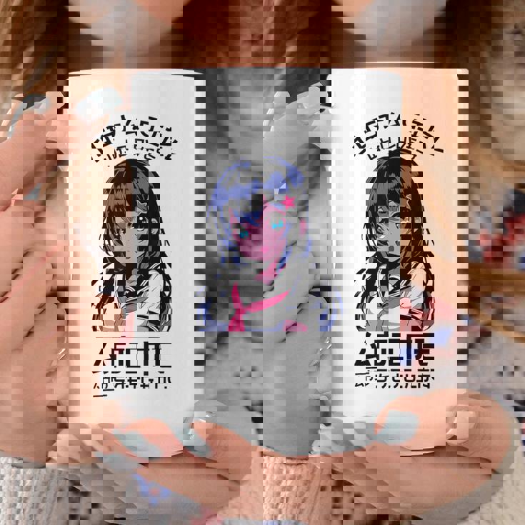 かわいい 和 かわいい アニメ 女の子 イラスト グラフィック デザイン コーヒーマグ 面白い贈り物