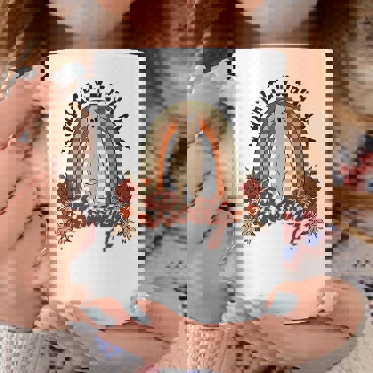 かわいいお尻 面白い ハロウィン ゴースト レトロ ヴィンテージ スタイル コーヒーマグ 面白い贈り物