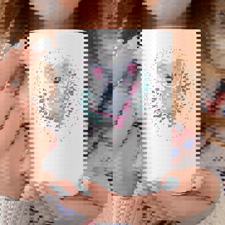 かわいいコアラガール おもしろコアラ 長袖tシャツ コーヒーマグ 面白い贈り物