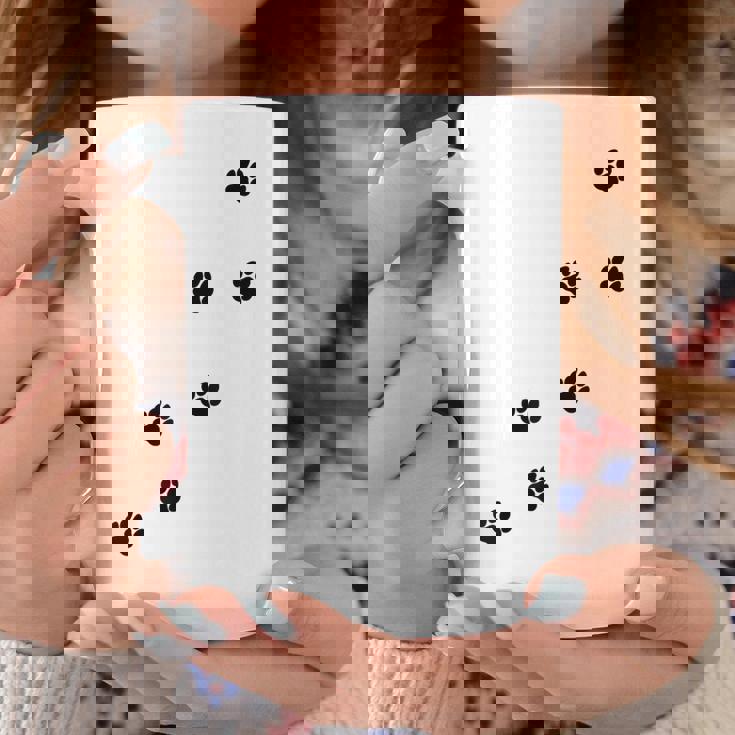 かわいい面白い猫の足跡 コーヒーマグ 面白い贈り物