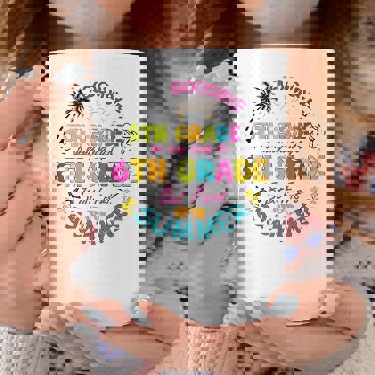 さよなら 5年生 卒業 中学へ ハローサマー コーヒーマグ 面白い贈り物