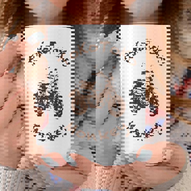 とことこモンキー バックプリント コーヒーマグ 面白い贈り物