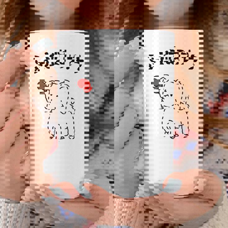 ぶっとばすゾウ オヤジギャグ おやじギャグ ジョーク ダジャレ好き 面白いネタ ダジャレ おもしろ コーヒーマグ 面白い贈り物