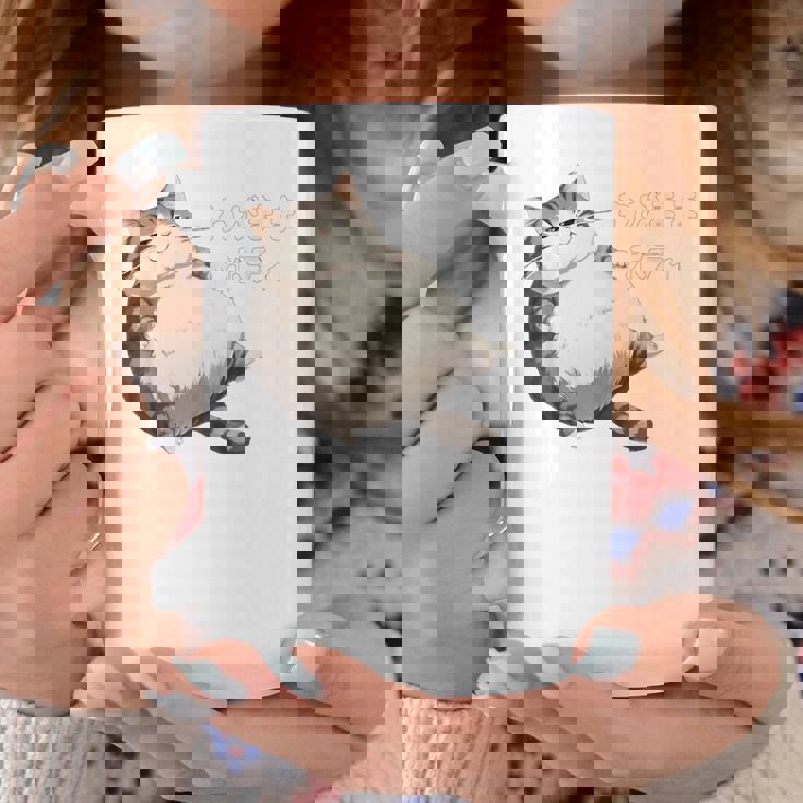 わがままボディ 猫 ねこ 太ったねこ ぽっちゃり 好ねこき かわいい おもしろ 面白い コーヒーマグ 面白い贈り物