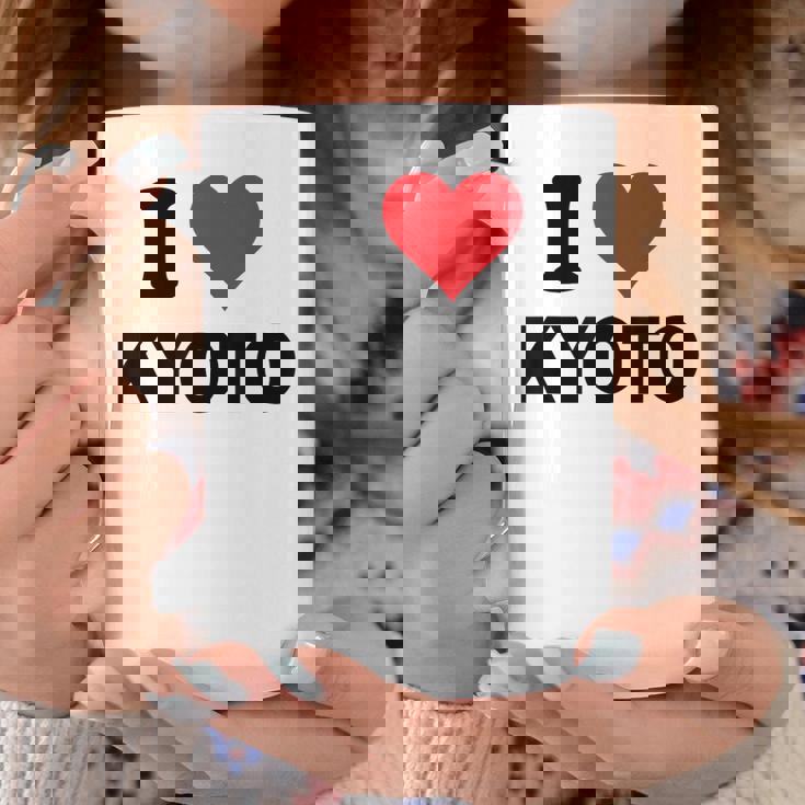 アイハート 京都 日本ラブ 日本土産 コーヒーマグ 面白い贈り物