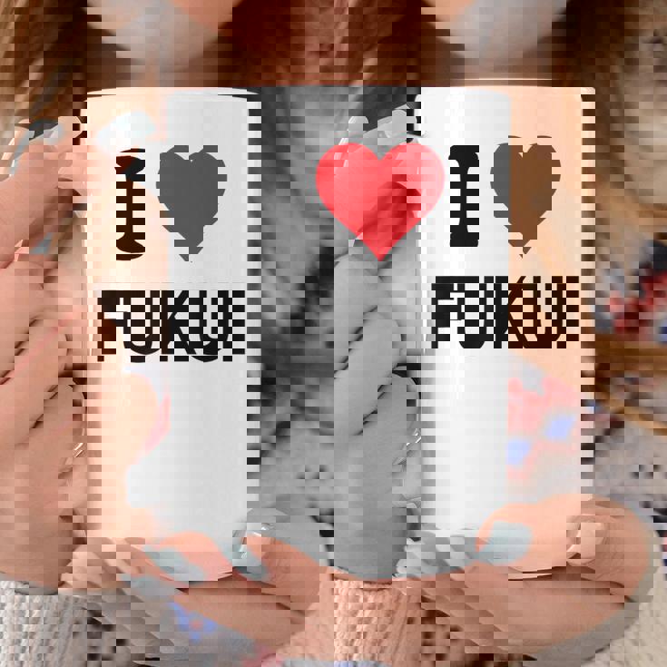 アイハート 福井 日本 愛 日本土産 コーヒーマグ 面白い贈り物