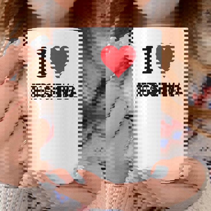 アイハート 糸島 Japan Love 日本土産 コーヒーマグ 面白い贈り物