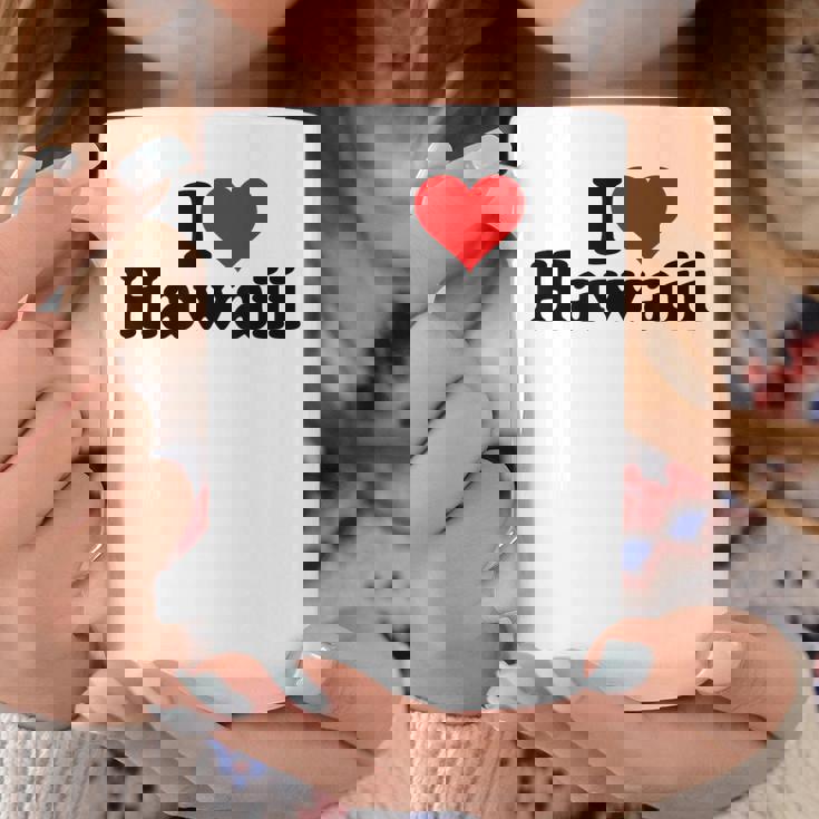 アイラブハートハワイ コーヒーマグ 面白い贈り物