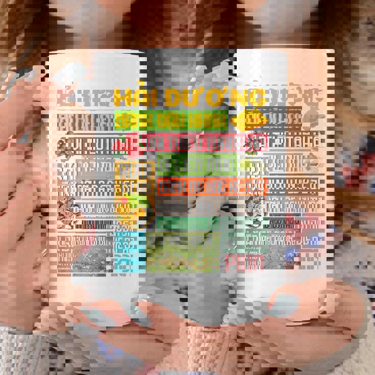 アイ・ラブ・ハイズオン-アイ・ラブ・ベトナム-Pion コーヒーマグ 面白い贈り物