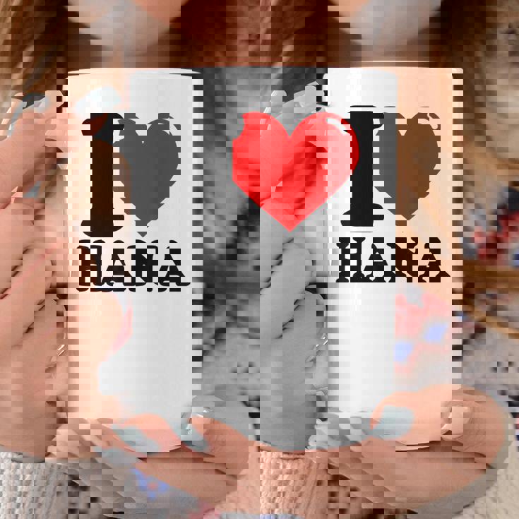 アイ・ラブ・ハナ コーヒーマグ 面白い贈り物