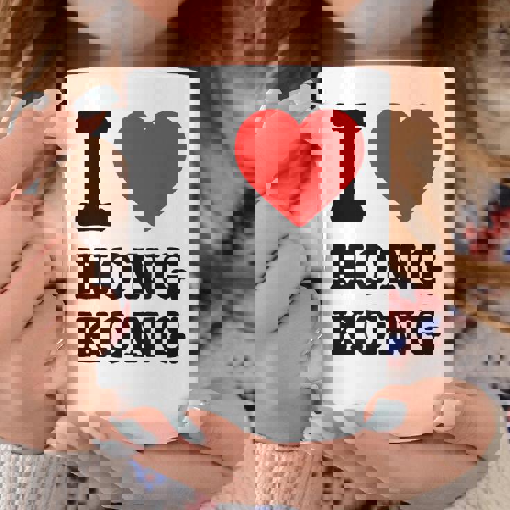 アイ・ラブ・香港 コーヒーマグ 面白い贈り物