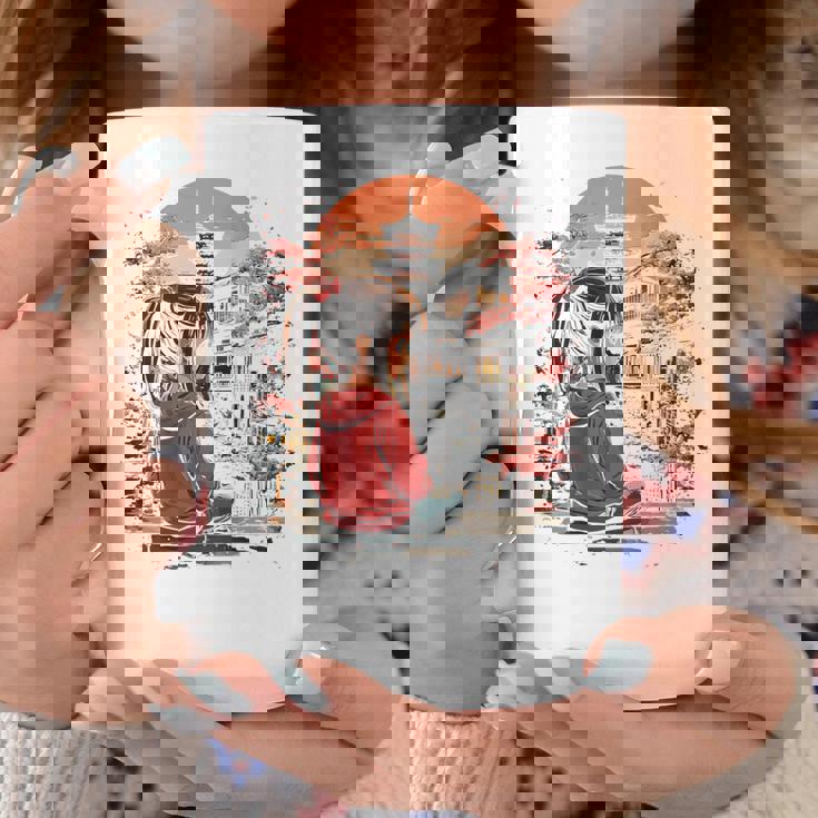 アニメ 女の子 日本 バックプリント コーヒーマグ 面白い贈り物