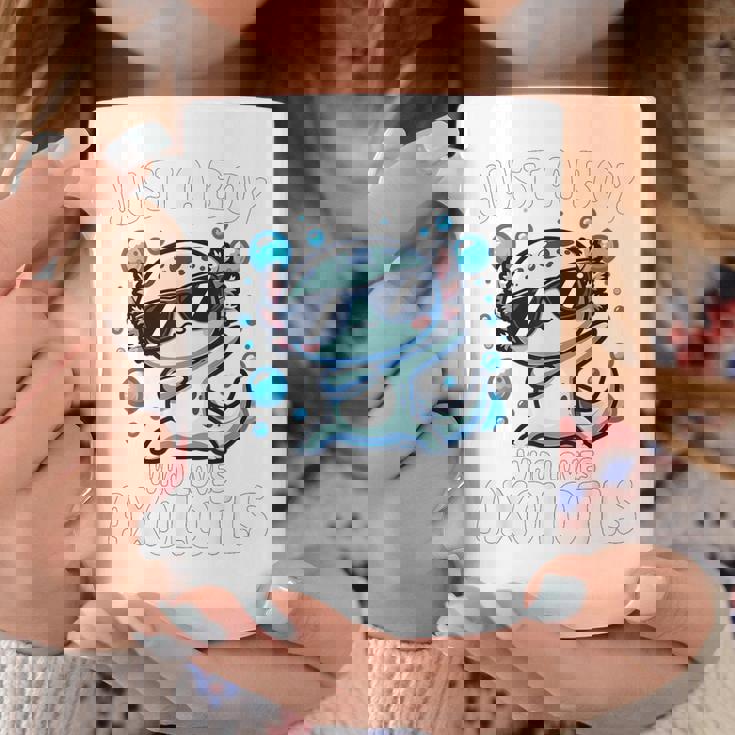 アホロートルを愛するjust A Boy コーヒーマグ 面白い贈り物