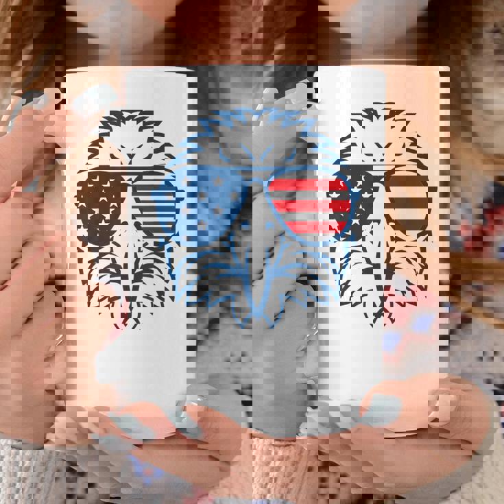 アメリカン・イーグル アメリカ国旗 7月4日 愛国 コーヒーマグ 面白い贈り物