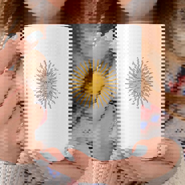 アルゼンチン国旗 アルゼンチン代表チームスタイル 5月の太陽 コーヒーマグ 面白い贈り物