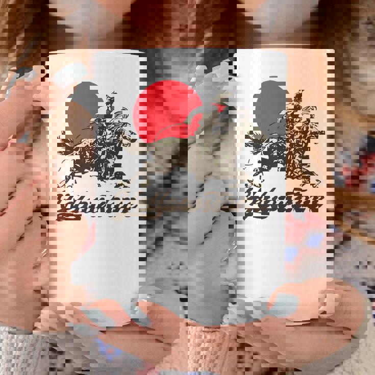 イエローストーン国立公園 カウボーイ&馬 ラングラー ビンテージ コーヒーマグ 面白い贈り物