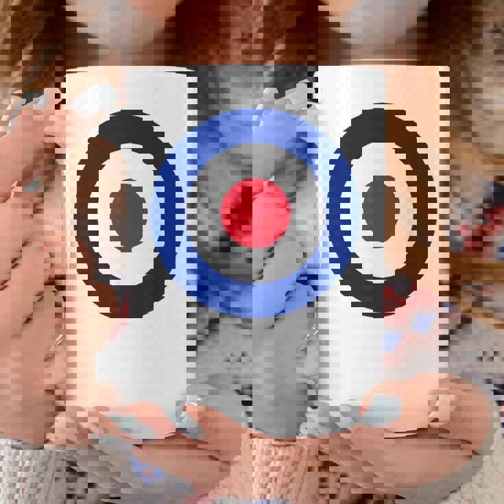 イギリス空軍の様式化されたラウンデル旗 コーヒーマグ 面白い贈り物