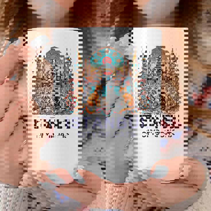 イスタンブール、トルコ 猫の街 Ii コーヒーマグ 面白い贈り物