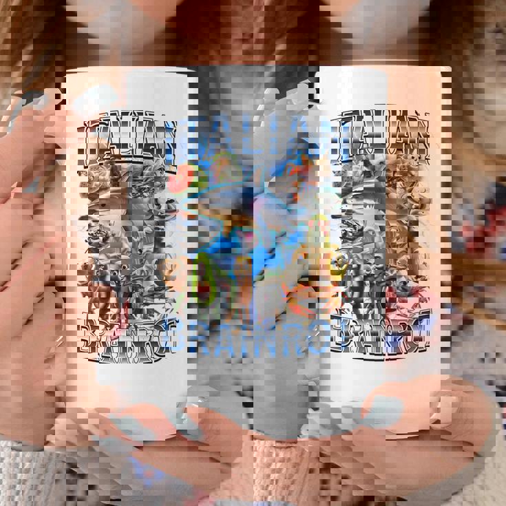 イタリアンブレイン 長袖tシャツ コーヒーマグ 面白い贈り物