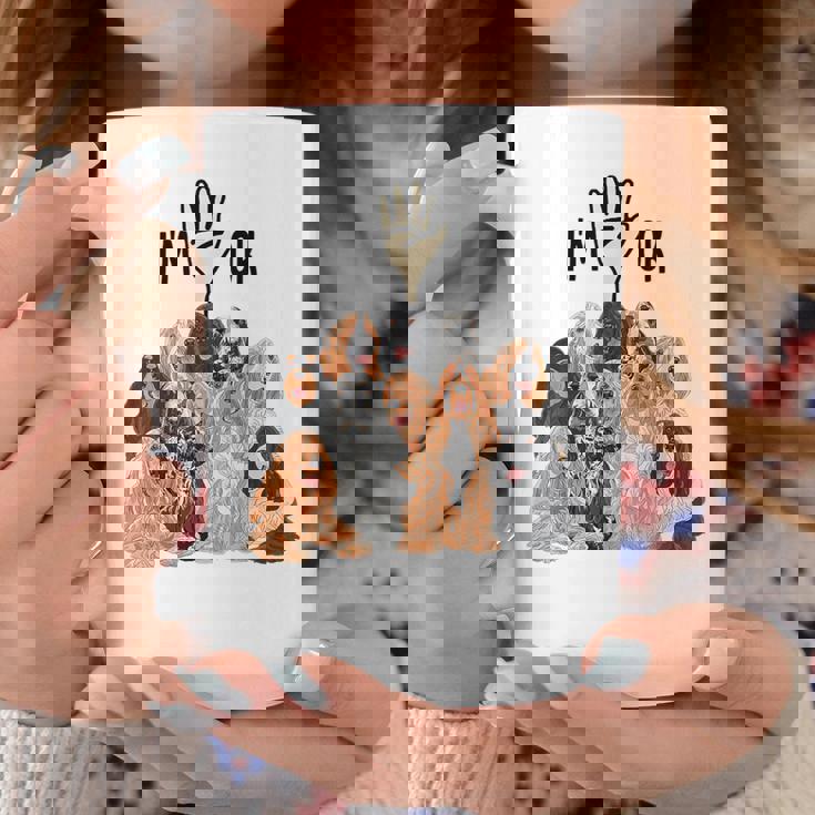 イングリッシュコッカースパニエルがいっぱい コーヒーマグ 面白い贈り物