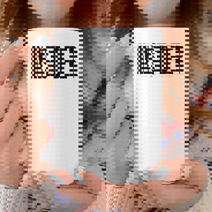 インサイダー コーヒーマグ 面白い贈り物