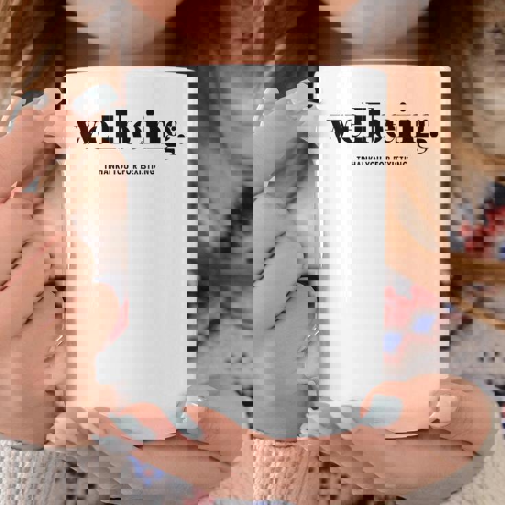 ウェルビーイング 既存に感謝 コーヒーマグ 面白い贈り物