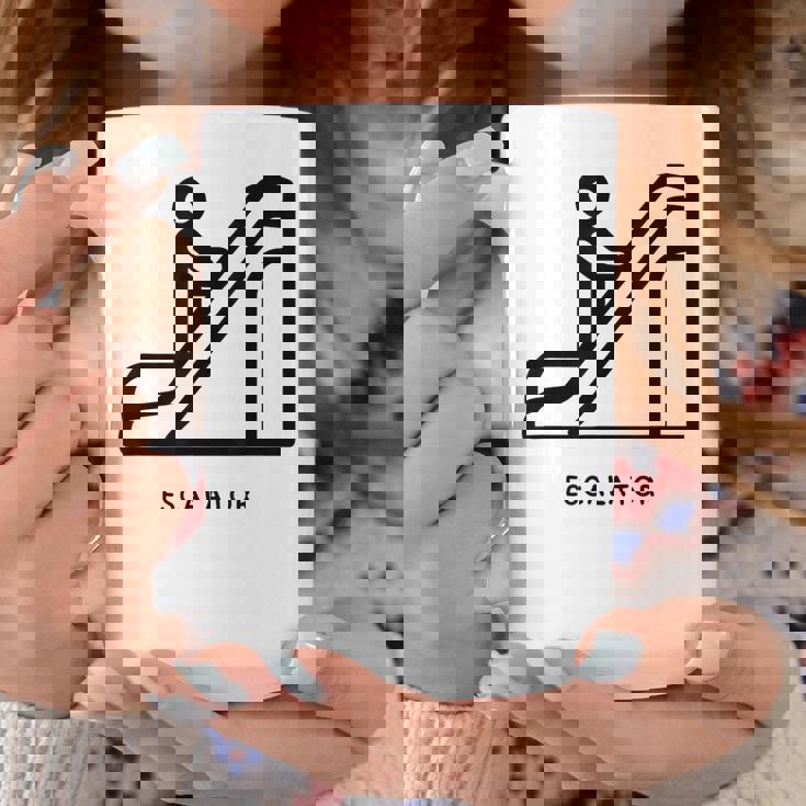 エスカレーター コーヒーマグ 面白い贈り物