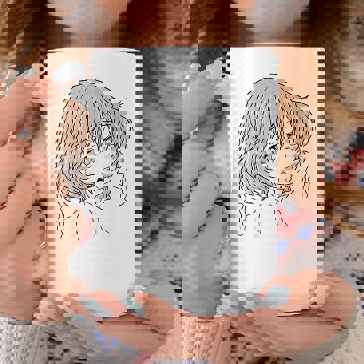 エッチ変態シャツ オタクガール ワイフアヘ顔 快感 コーヒーマグ 面白い贈り物