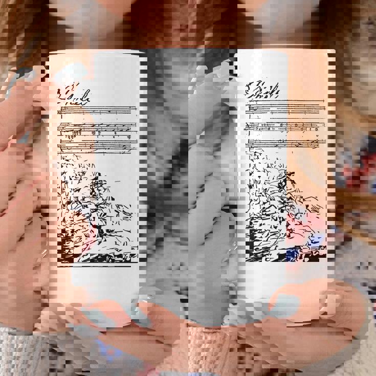 エルケーニッヒ・ゲーテの詩シューベルトの歌 コーヒーマグ 面白い贈り物