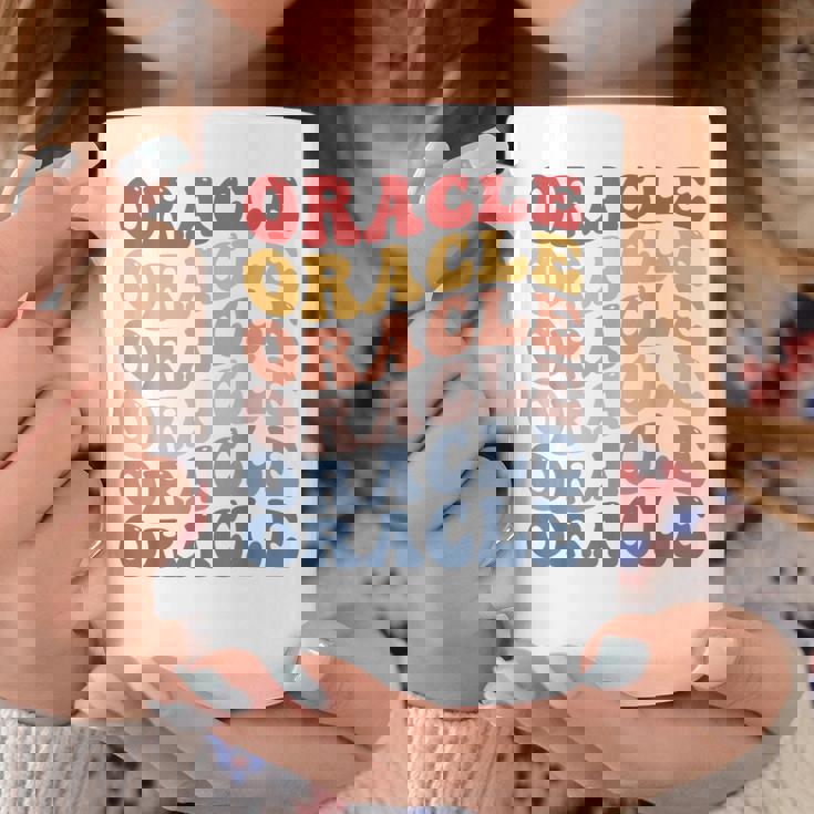 オラクル・グルーヴィー・レトロ コーヒーマグ 面白い贈り物