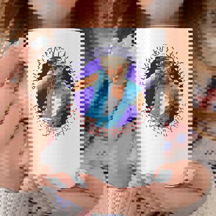 オリビア・ニュートンジョン レッツ・ゲット フィジカルサークル 写真 コーヒーマグ 面白い贈り物