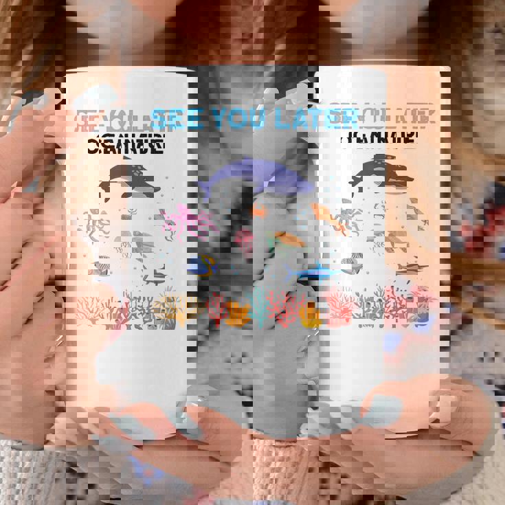 オーシャンネイチャー 未来の海洋生物学者 科学者 コーヒーマグ 面白い贈り物