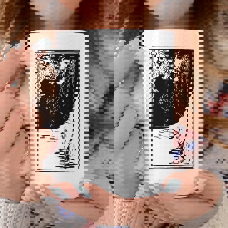 オーブリー・ビアズリーのクライマックス コーヒーマグ 面白い贈り物