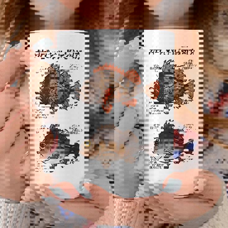 カサゴとメバルの見分け方 コーヒーマグ 面白い贈り物