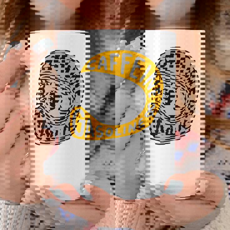 カフェインとガソリン コーヒーマグ 面白い贈り物