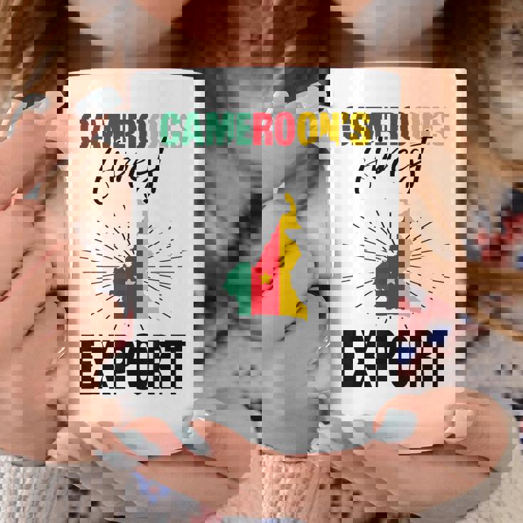 カメルーンの国旗 カメルーン語 コーヒーマグ 面白い贈り物