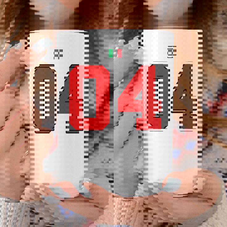 カレッジ 04 ナンバー スタイル ヴィンテージ イタリア国旗 コーヒーマグ 面白い贈り物