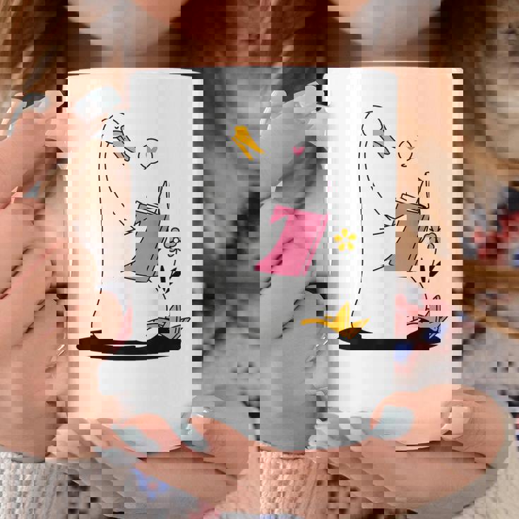 ガチョウ 読書本 ジョーク 面白い アヒル 愚かなしゃれ 読者 ユーモア コーヒーマグ 面白い贈り物