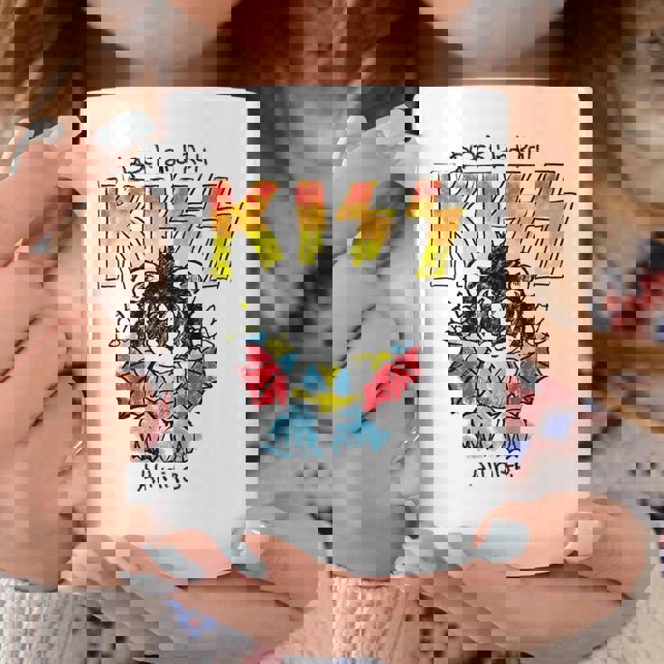 キッズ キッス Kiss In The Lines コーヒーマグ 面白い贈り物