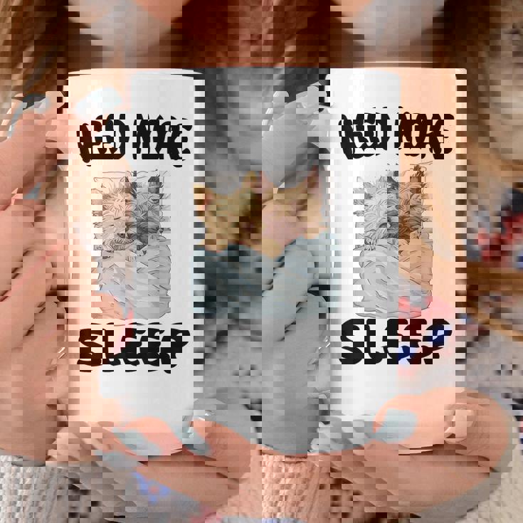 キュートなケアンテリア、睡眠用パジャマ、ナイトガウン。 コーヒーマグ 面白い贈り物