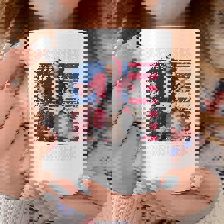 クリスマスを再び素晴らしいものにする トランプパジャマ 醜い 長袖tシャツ コーヒーマグ 面白い贈り物