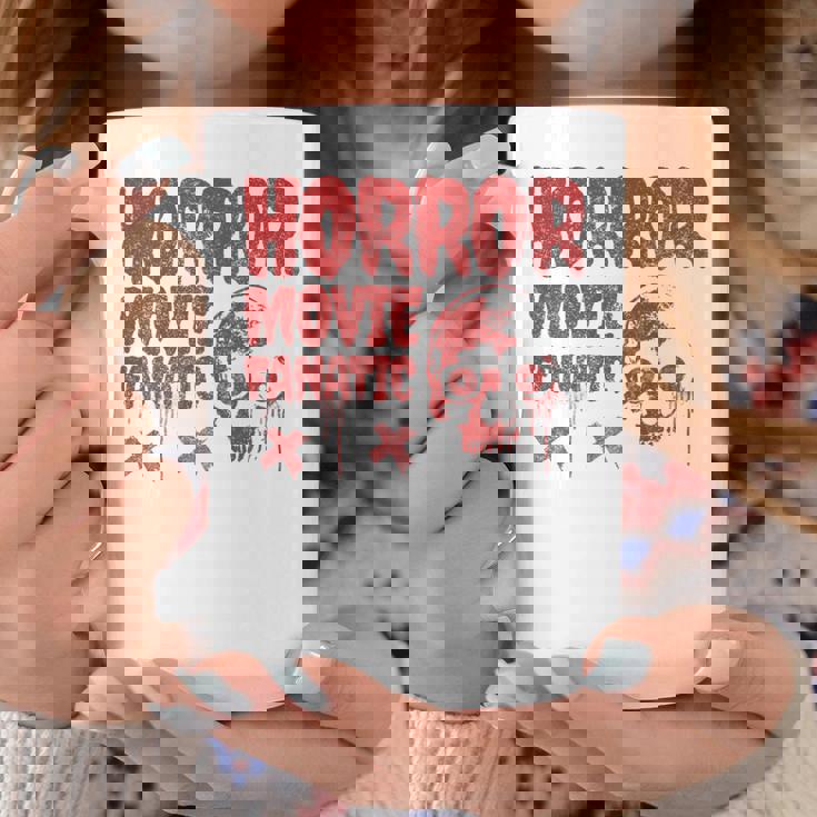 グランジー ダメージ加工 ホラー映画 ファン 赤 グラフィック 怖い頭蓋骨 長袖tシャツ コーヒーマグ 面白い贈り物