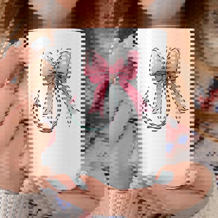 コケット ボウ 釣り フィッシャーフック ピンクリボン ママ 母の日 コーヒーマグ 面白い贈り物