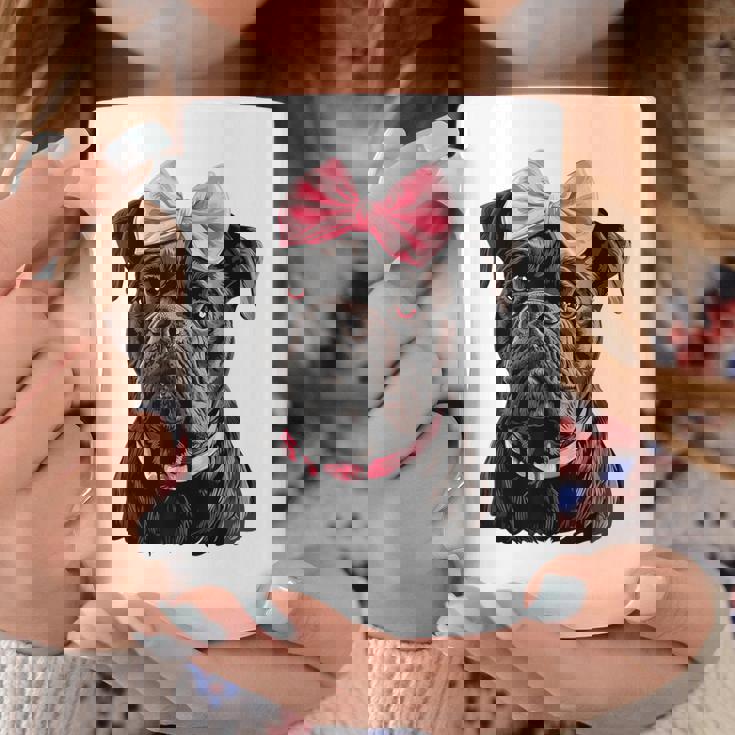 コケット ボウケーン コルソ 犬 ママ ピンクリボン 女の子 コーヒーマグ 面白い贈り物