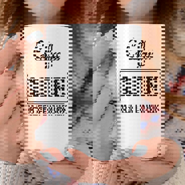 コーヒー文化 コーヒーなし 仕事なし コーヒーマグ 面白い贈り物