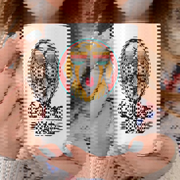 ゴールデンパパヴィンテージゴールデンレトリバー犬のための父親の日 コーヒーマグ 面白い贈り物