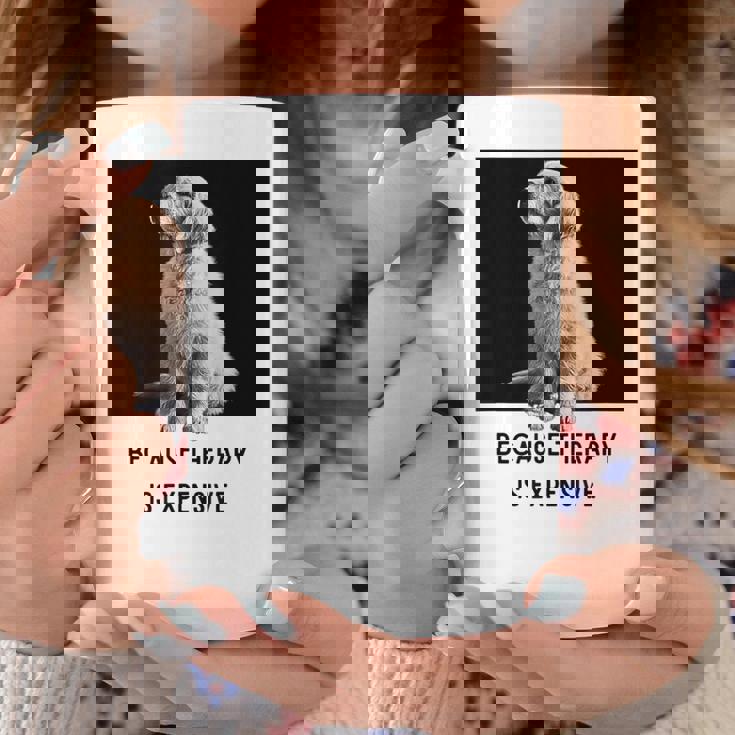 ゴールデンレトリーバー セラピー 、ゴールデンレトリーバー オーナーギフト コーヒーマグ 面白い贈り物