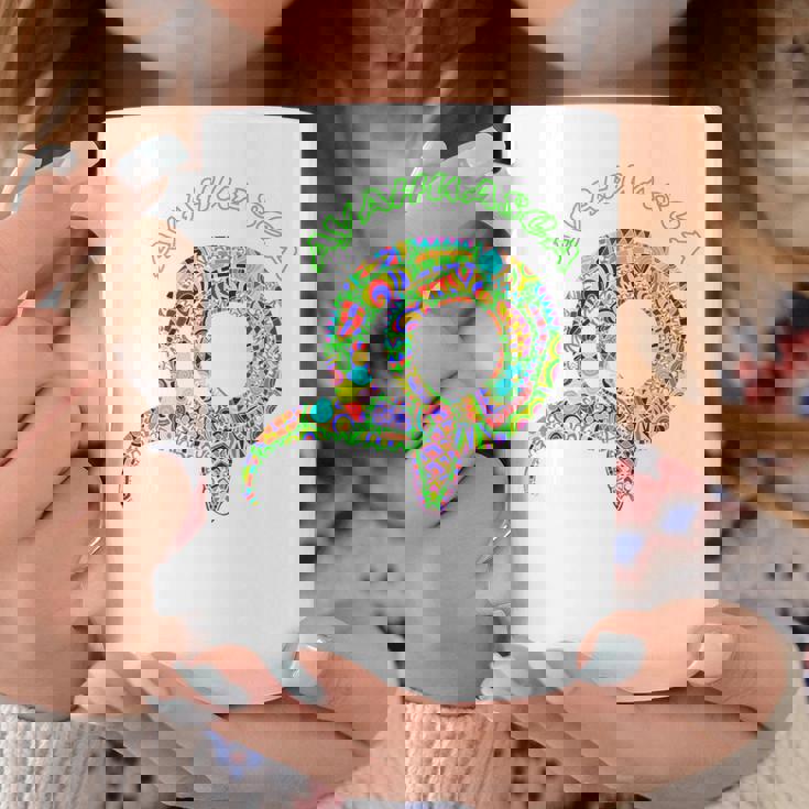 サイケデリック Dmt アヤワスカの蛇 スピリチュアルな神聖幾何学。 長袖tシャツ コーヒーマグ 面白い贈り物