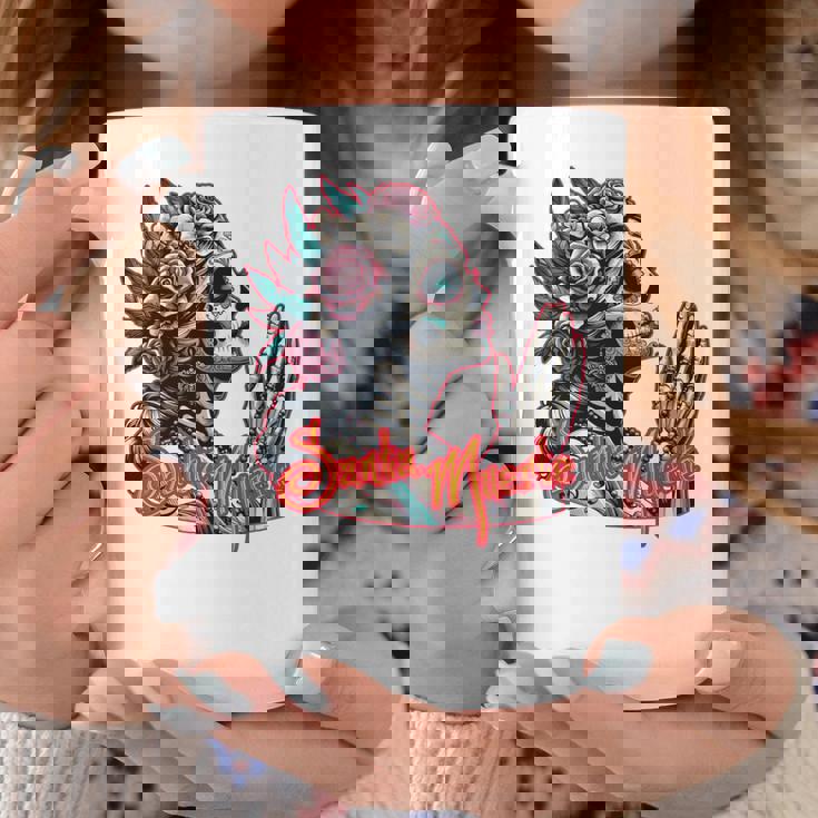 サンタ・ムエルテ カトリーナ カラベラ 長袖tシャツ コーヒーマグ 面白い贈り物