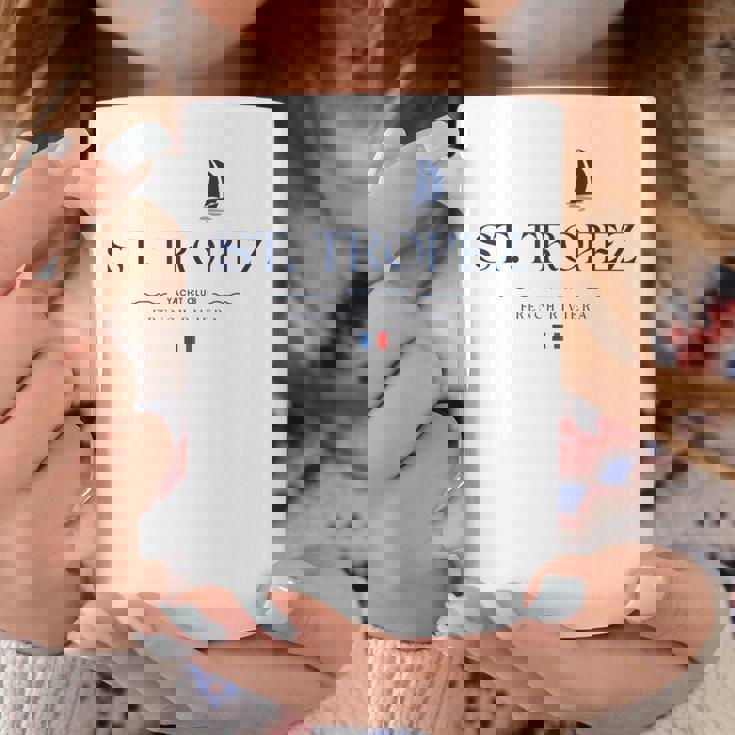 サントロペ フレンチリビエラ ヨットクラブ コートダジュール フランス コーヒーマグ 面白い贈り物